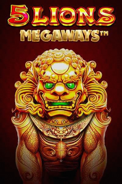 Lwia okładka 5 Lions Megaways w Casinova Casino