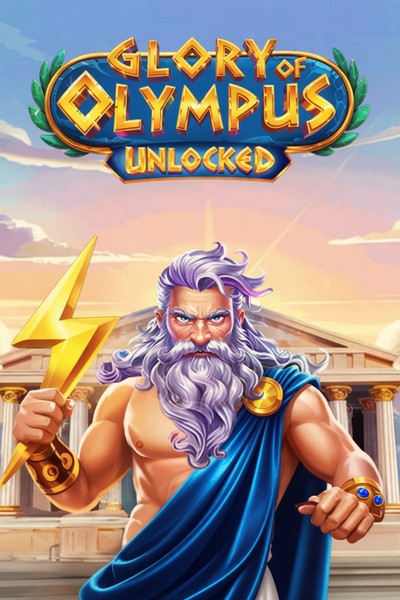 Mitologiczna okładka Glory of Olympus Unlocked, Casinova Casino